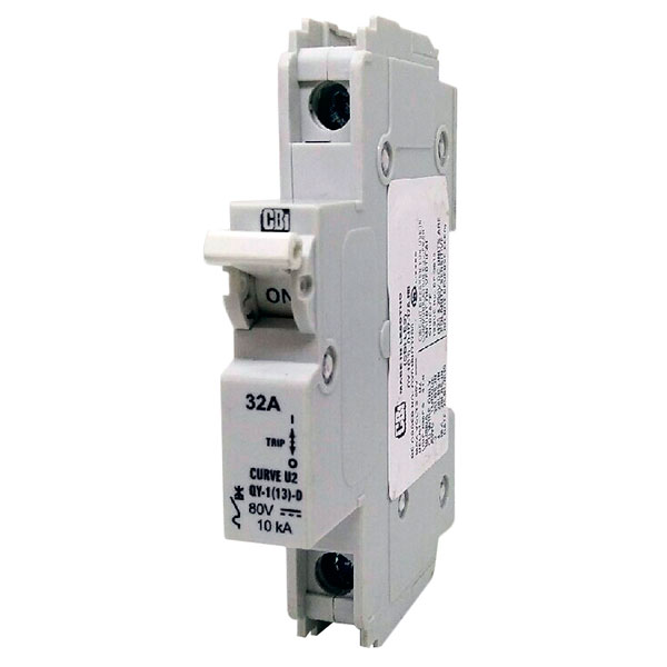 Автоматический выключатель магнитно-гидравлический QY-1(13)-D-U2-32A-B0 CBI Electric