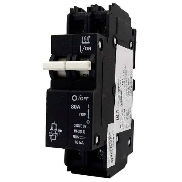 Автоматический выключатель магнитно-гидравлический QY-2(13)-DM-U2-80A-B0-Z CBI Electric