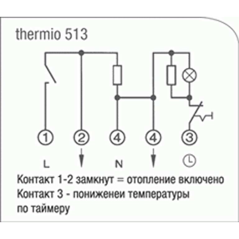 Термостат для котла отопления схема Термостат для котла отопления схема