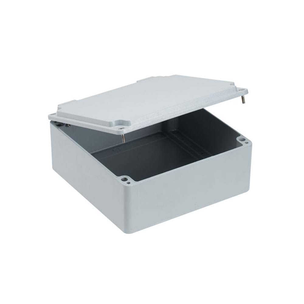 Коробка распределительная (402524H) Коробка распределительная алюминиевая, 250x250x110, открывание на петлях, IP67 Mete Enerji