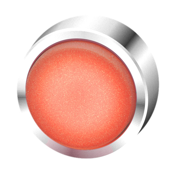 Кнопка красная с фиксацией с подсветкой, в отверстие 22,5мм, IP67, макс. мощность лампы 1,9Вт, с кольцом цвета "хром", без маркировки BC3DLR RT Benedict