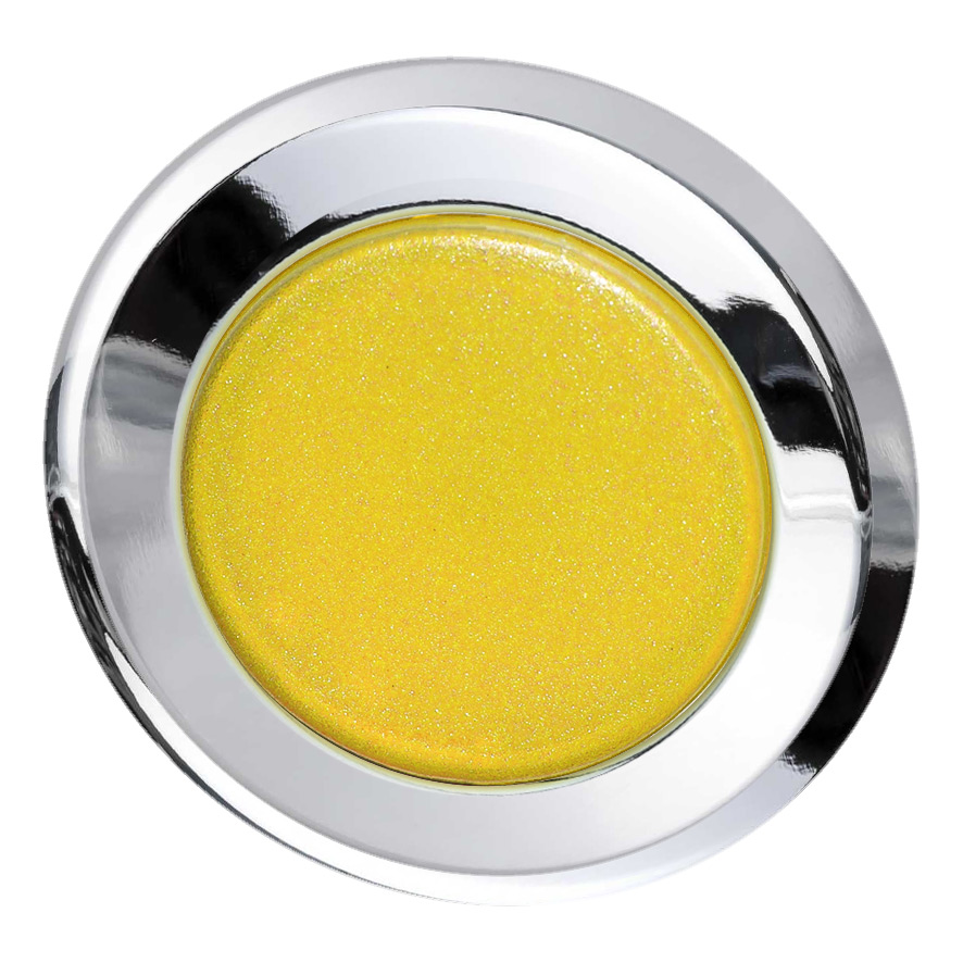 Кнопка желтая с фиксацией, в отверстие 30,5мм, IP67, с кольцом цвета "хром" BC5DR GE Benedict