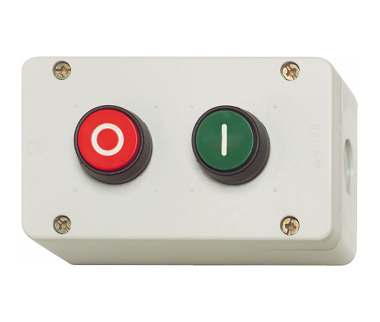 Кнопки "On" и "Off" в корпусе IP67, красная "0", зеленая "I" BG20 Benedict