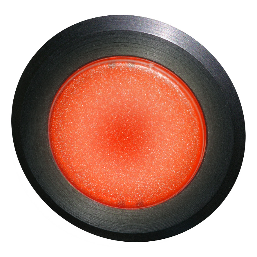 Кнопка красная с фиксацией с подсветкой, в отверстие 30,5мм, IP67, макс. мощность лампы 1,9Вт, с кольцом черного цвета, без маркировки BS5DLR RT Benedict