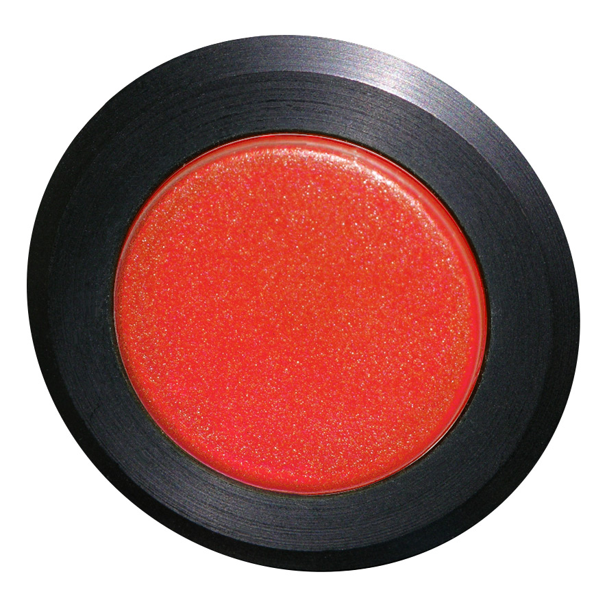 Кнопка красная с фиксацией, в отверстие 30,5мм, IP67, с кольцом черного цвета BS5DR RT Benedict
