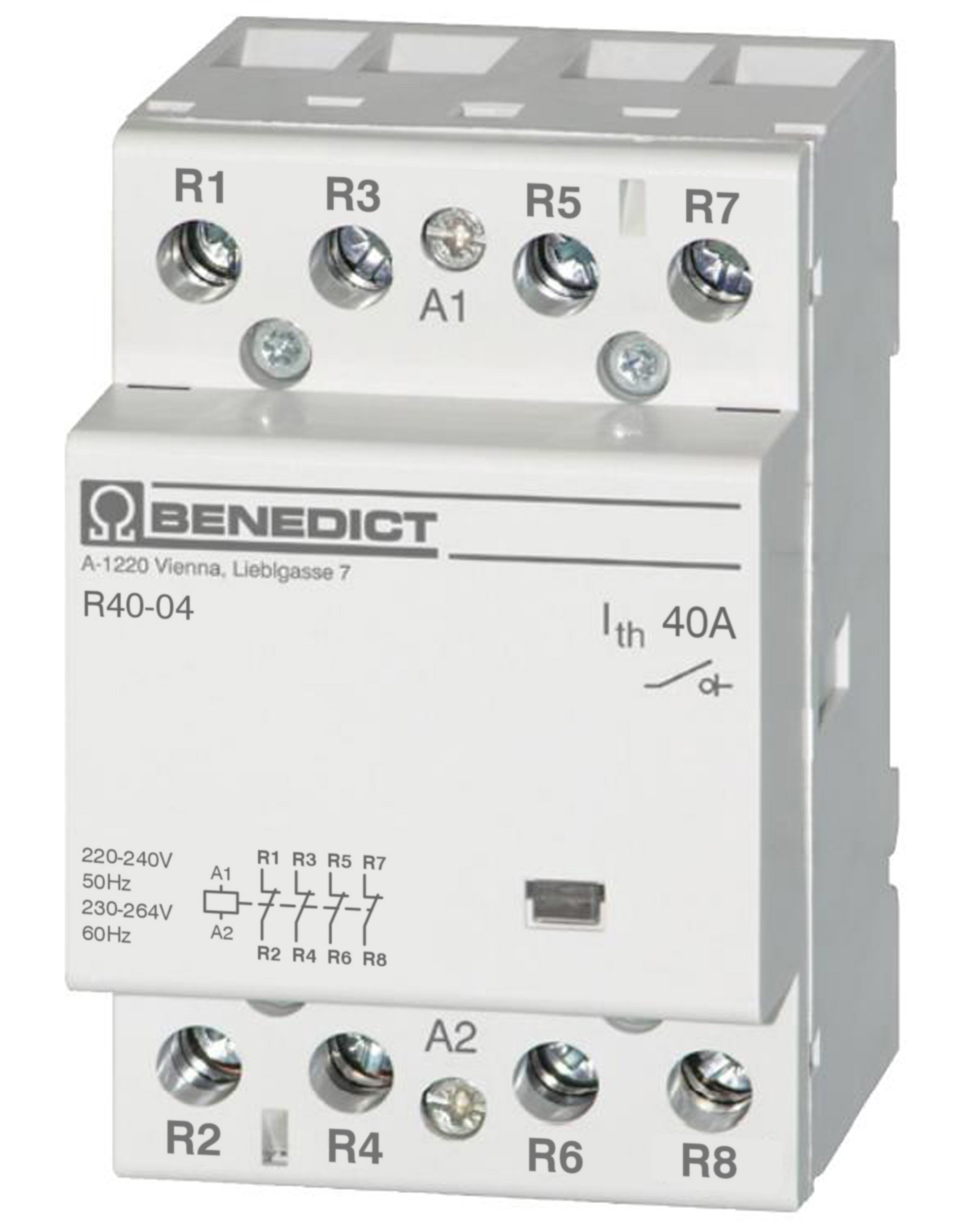 Модульный контактор R40-04 230 BENEDICT