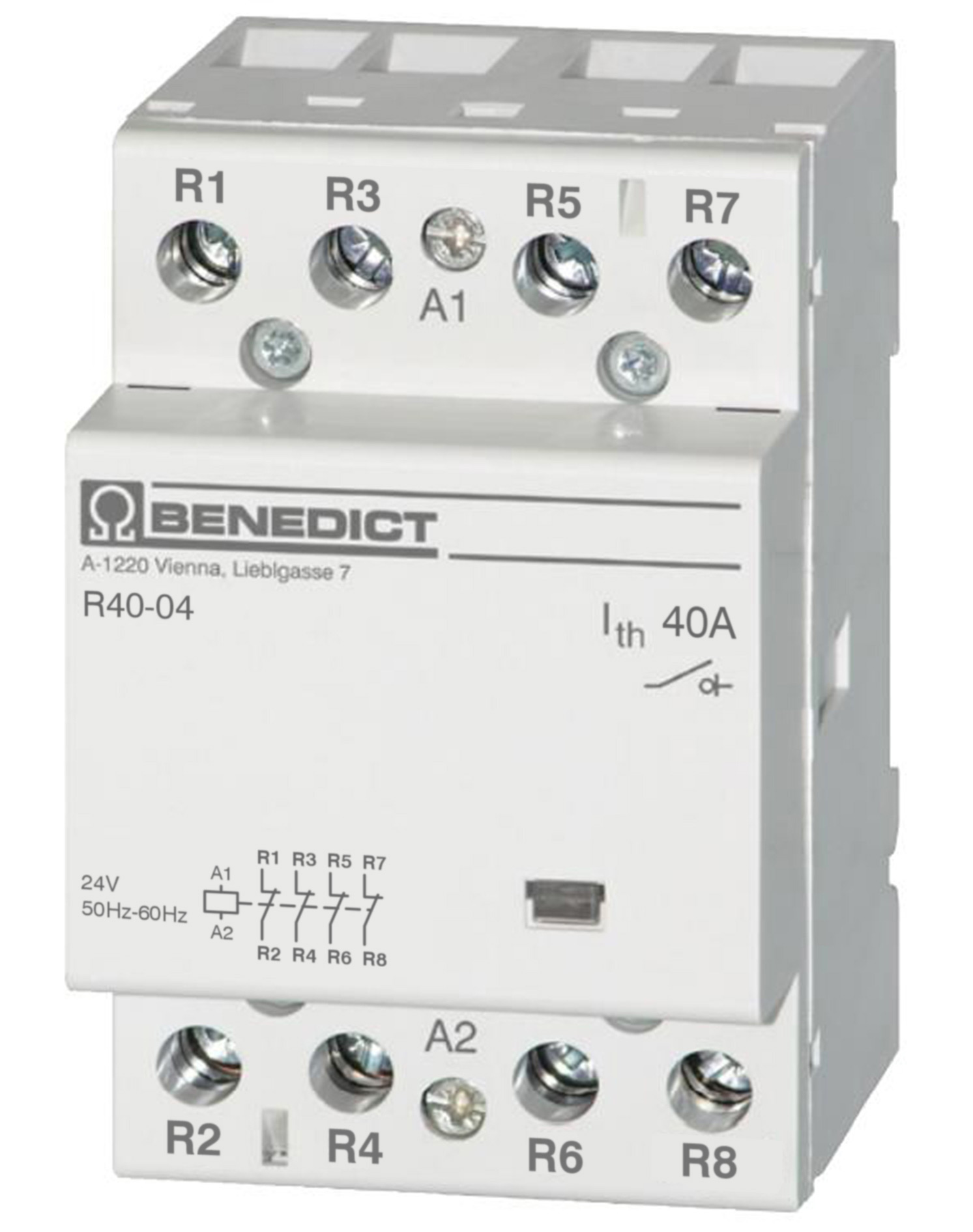 Модульный контактор R40-04 24 BENEDICT