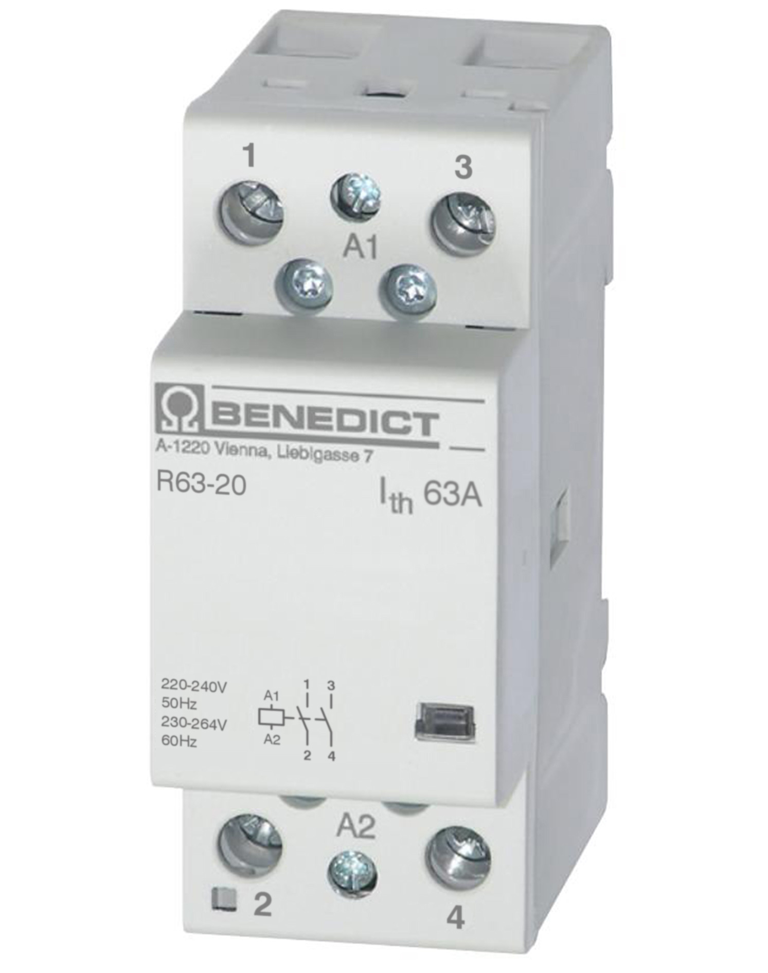 Модульный контактор R63-20 230 BENEDICT