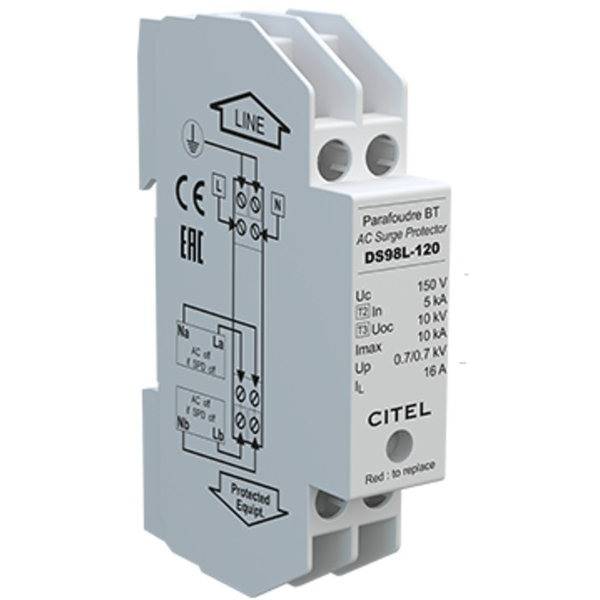 УЗИП тип 2+3 DS98L-120 CITEL