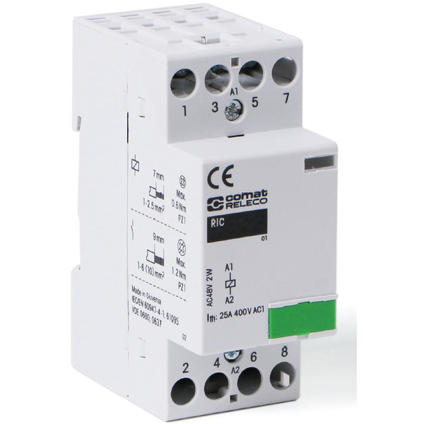 Модульный контактор RIC25-040/AC400V COMAT RELECO