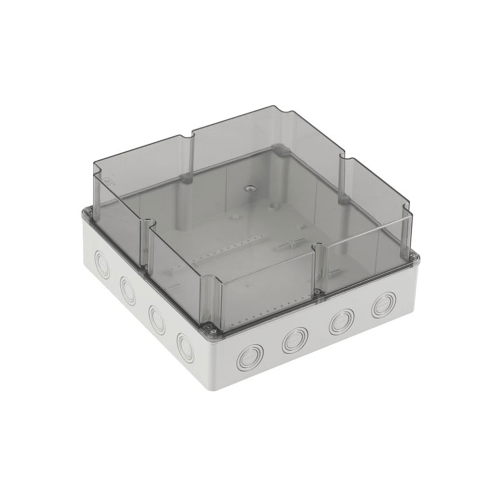 Коробка распределительная (40207207) Коробка распределительная пластиковая, 290x290x140, высокая прозрачная крышка, IP65 Mete Enerji