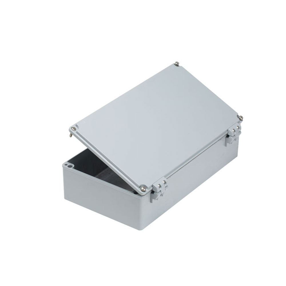 Коробка распределительная (402522H) Коробка распределительная алюминиевая, 350x190x90, открывание на петлях, IP67 Mete Enerji