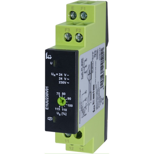 Реле контроля однофазного напряжения 220 вольт на понижение E1UU230V01 (1340102) TELE