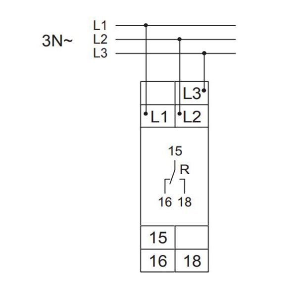 Схема подключения E1PF480Y/277VSY10