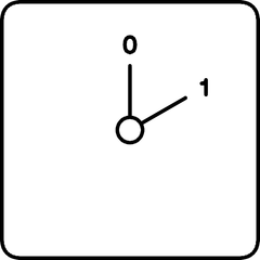 Компактные переключатели 0-1 (вкл-выкл) (A)