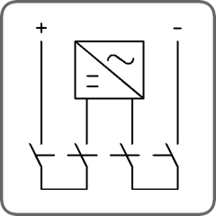 Четырехполюсные переключатели для постоянного тока (A4U)