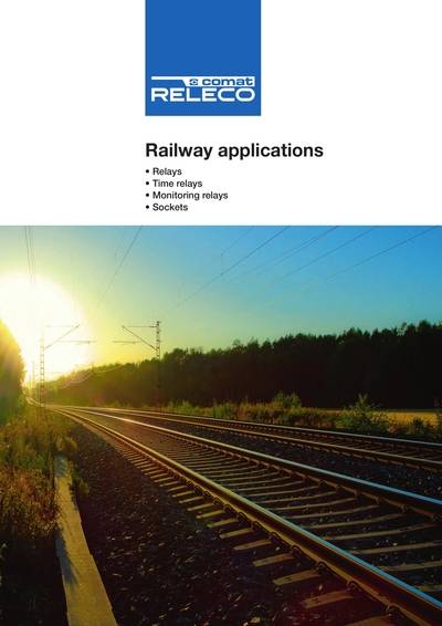 Новый каталог RELECO: реле для железных дорог