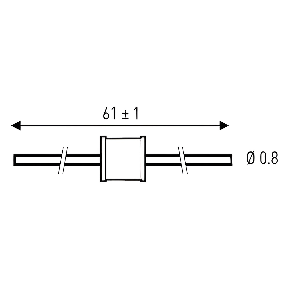 Габаритный чертеж BA S 600/-15+20