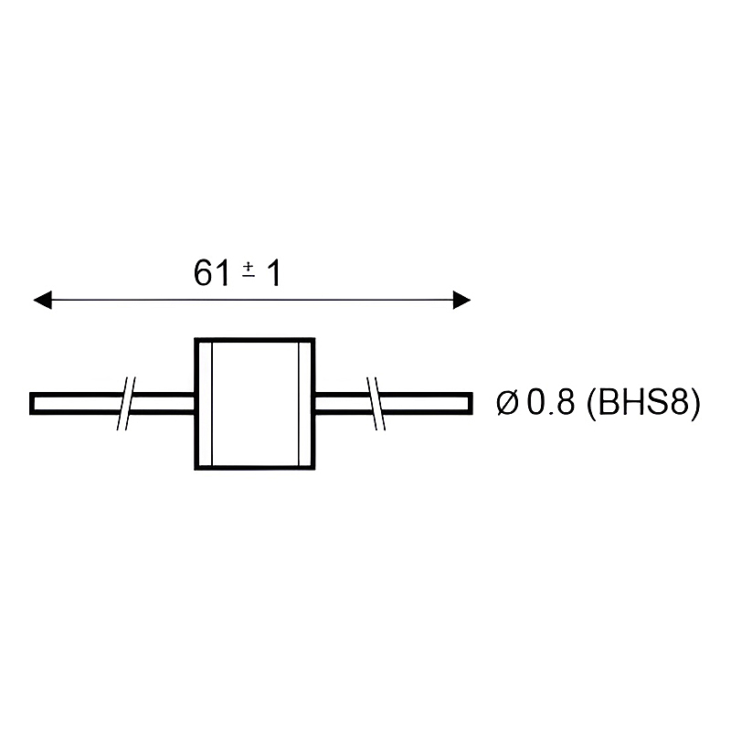 Габаритный чертеж BH S8 600/15