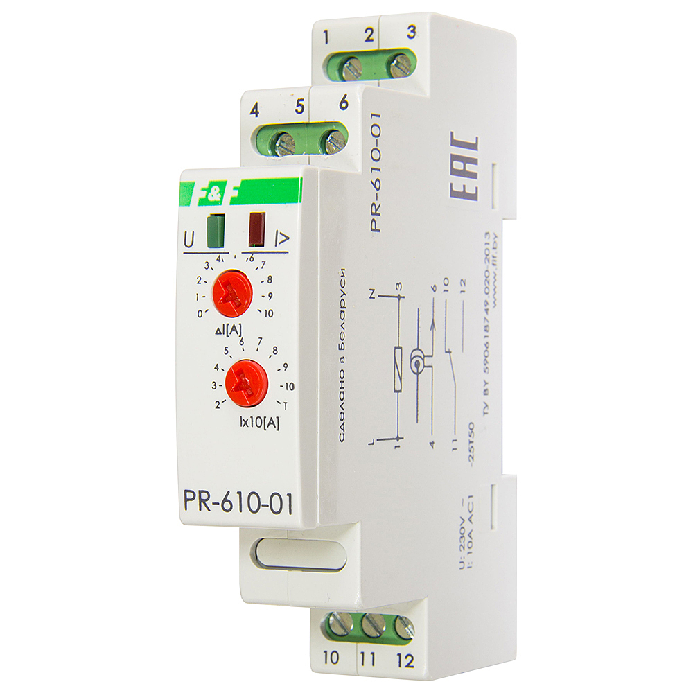 Реле контроля тока PR-610-01 ETP